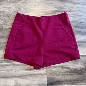 Candie’s Magenta Dress Shorts